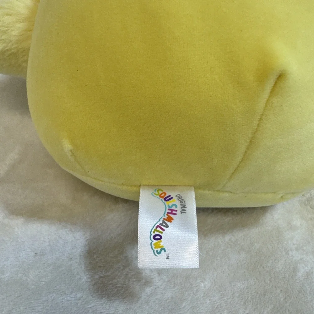 Squishmallows‎ Aimee Chick Easter Plush Stuffed Animal Toy Yellow Daisy Belly